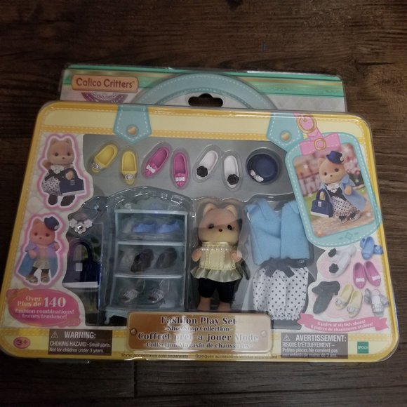 Calico Critters Fashion Play Set - Shoe Shop Collection - Picture 1 of 5